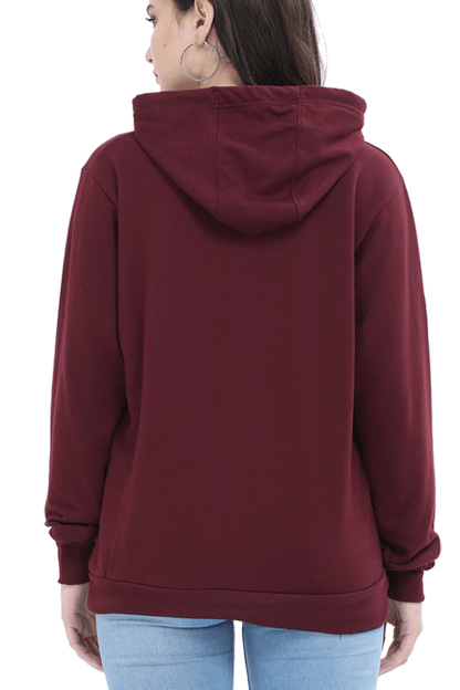 Loose Fit Embroidered Hoodie