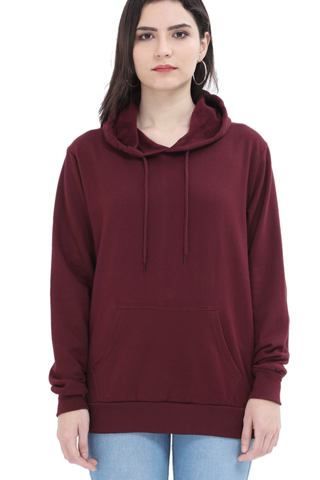 Loose Fit Embroidered Hoodie