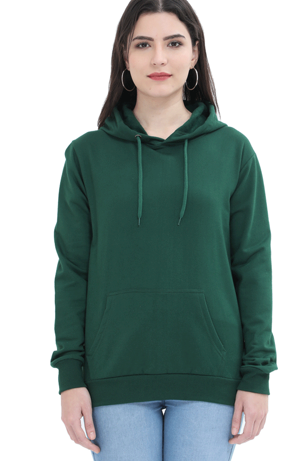 Loose Fit Embroidered Hoodie